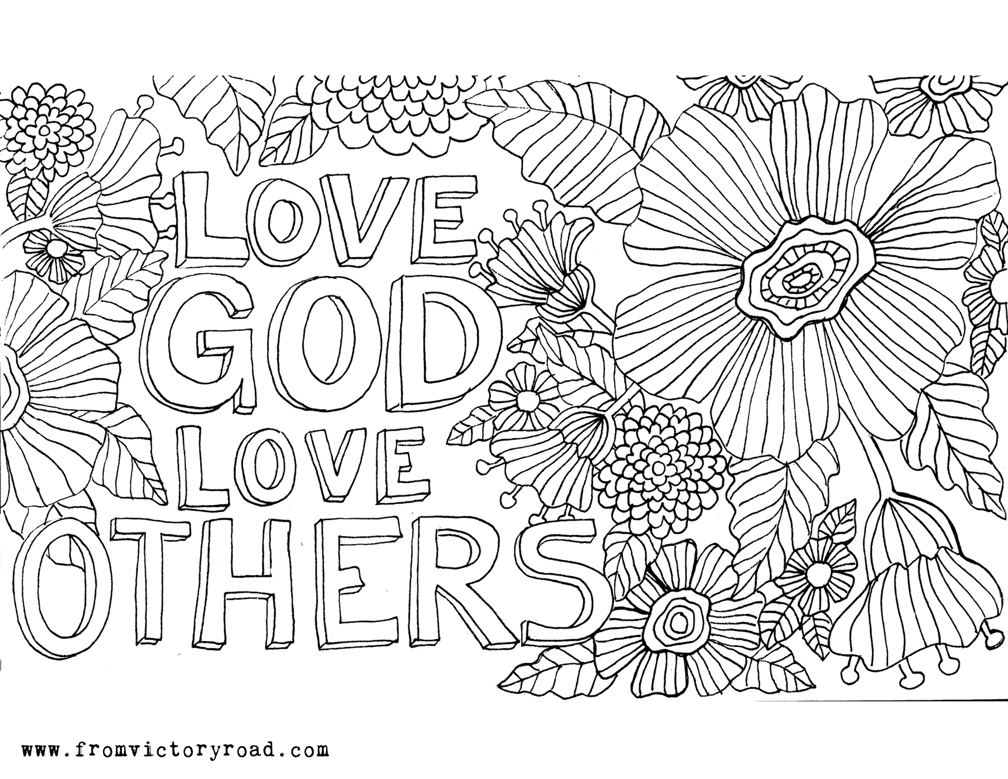Love God Love Others - From Victory Road
