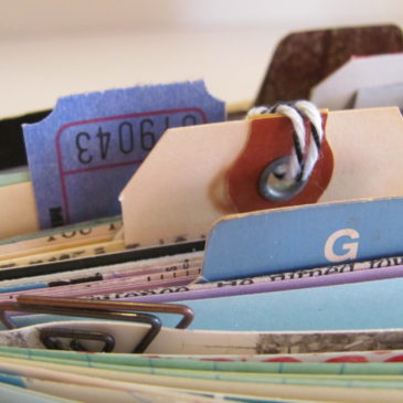 Tab Dividers in Your Art Journal Box