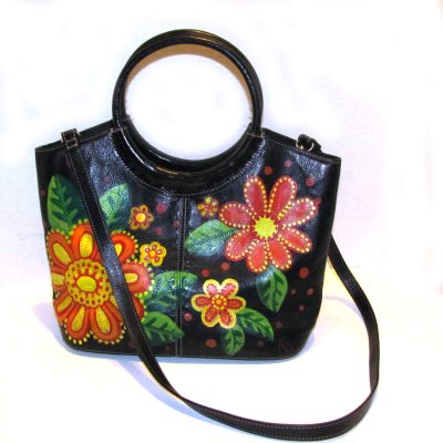Painted purse