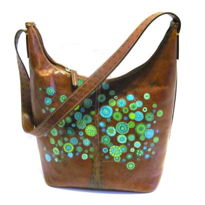 Painted purse