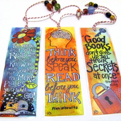 Bookmarks from artwork