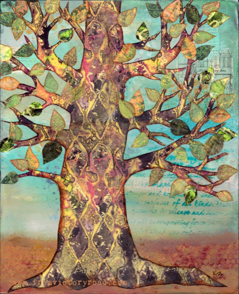 “Harlequin Tree” – From Victory Road