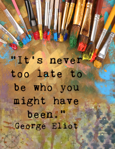 It’s Never Too Late….