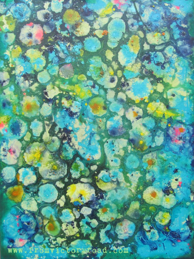Lily Pads in Abstract – From Victory Road