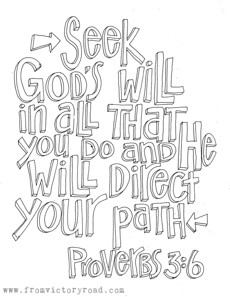 Seek God’s Will – From Victory Road