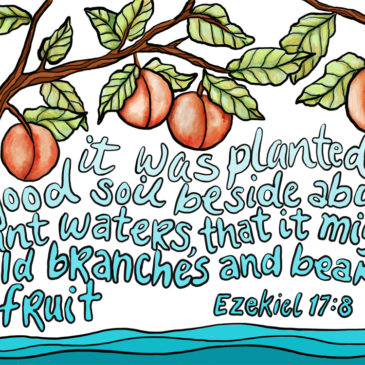 Ezekiel 17:8 Printable Coloring Page