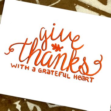 Give Thanks… and other fun stuff!