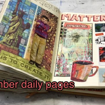 November pages and December Prompts
